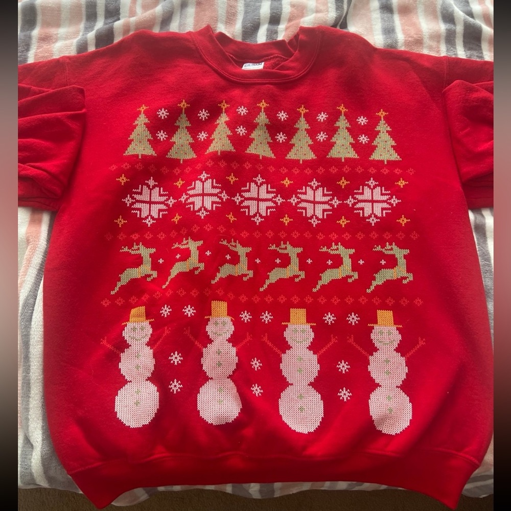 Christmas sweater not my style